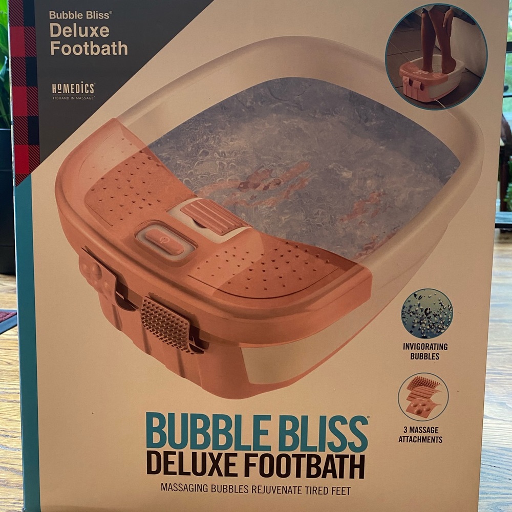 Homedics footbath